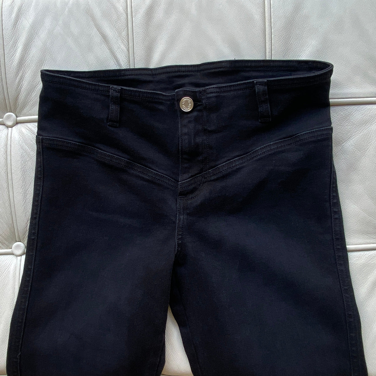 BYBL BY BETTINA LIANO 2002 Corset Jeans / Washed Black | distal phalanx