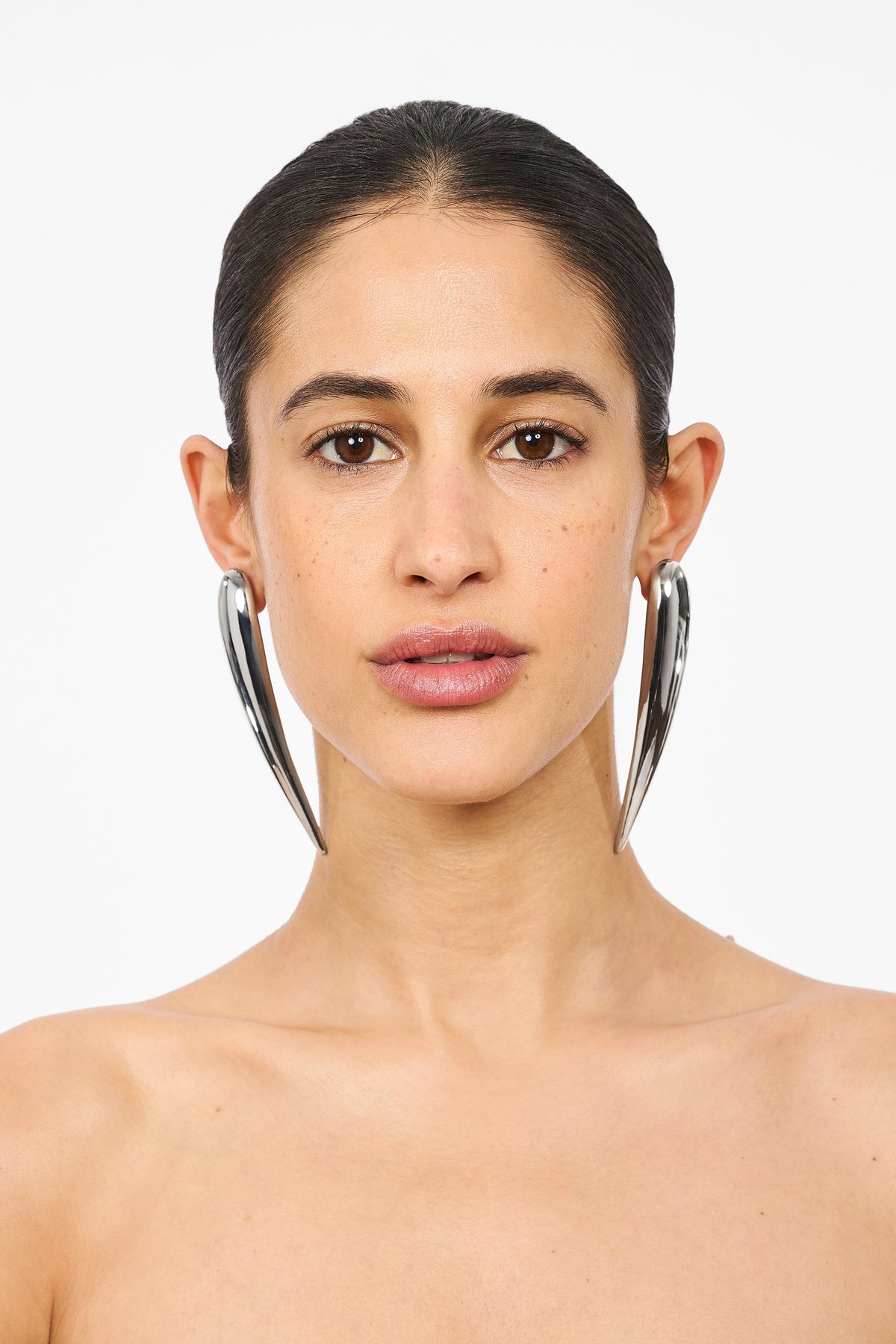 HUGO KREIT Nail Earrings / Silver | distal phalanx