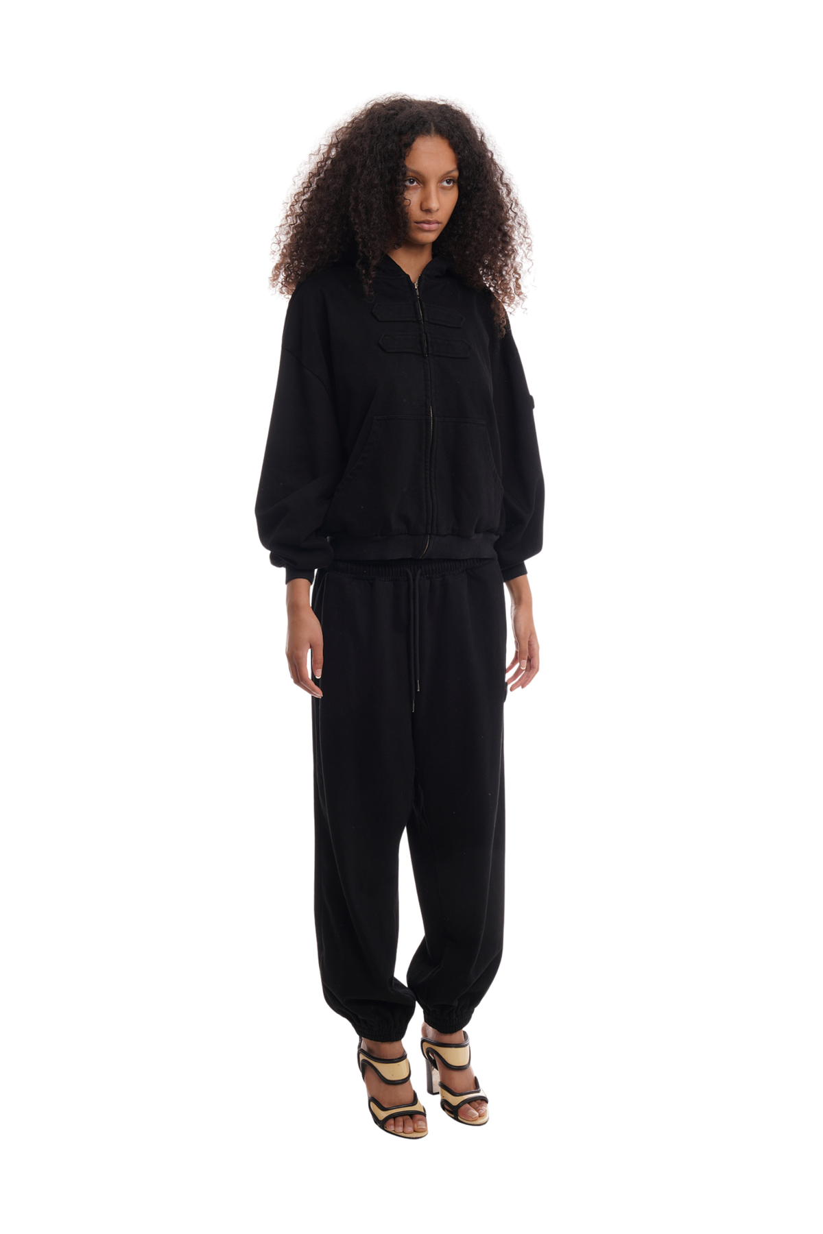 NIIHAI Cover Hoodie / Black | distal phalanx
