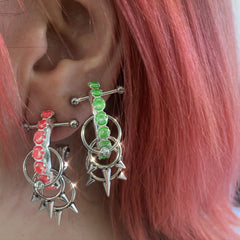 [EXCLUSIVE] distal x US 'Candy' Earring I / Green
