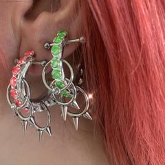 [EXCLUSIVE] distal x US 'Candy' Earring I / Pink