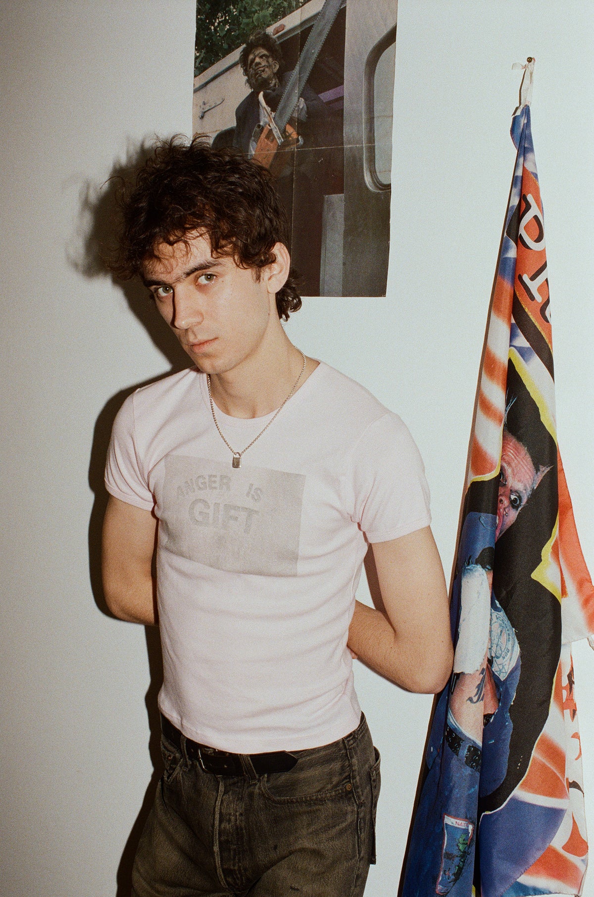MANNIX Anger Is A Gift Baby Tee [LAST ONE] | distal phalanx