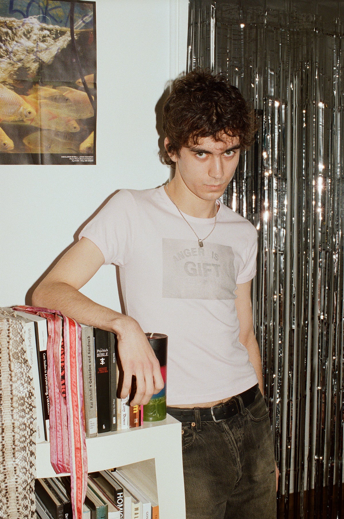 MANNIX Anger Is A Gift Baby Tee [LAST ONE] | distal phalanx