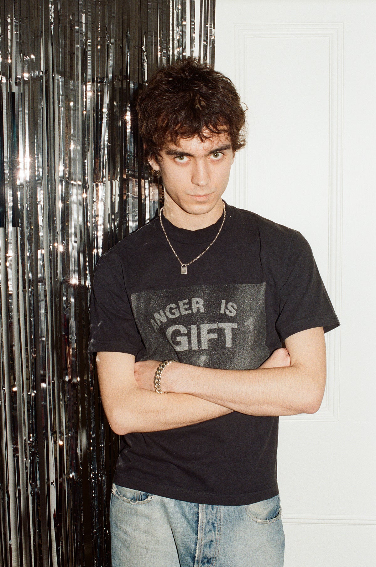 MANNIX Anger Is A Gift Regular Fit Tee | distal phalanx