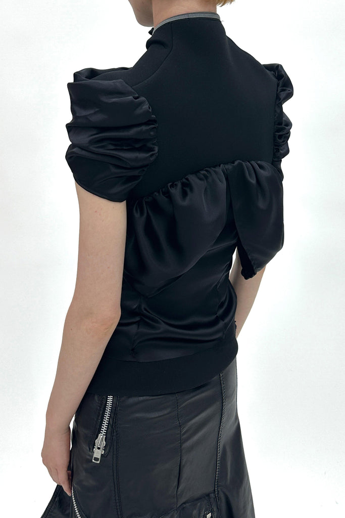 Open Heart Top / Black