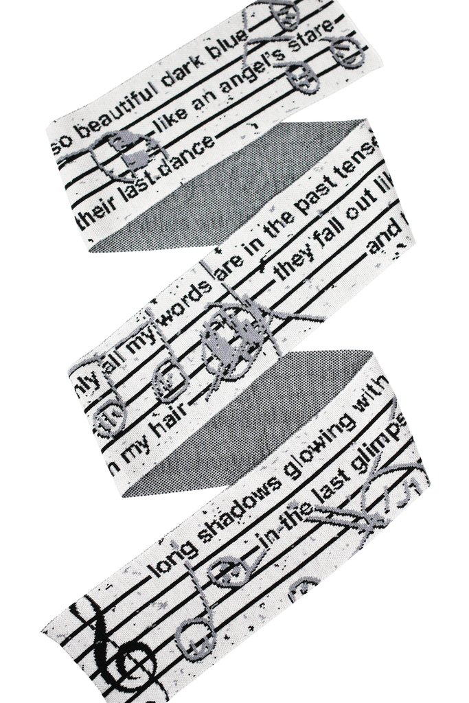 Graphic Scarf / Lyric [LAST ONE]