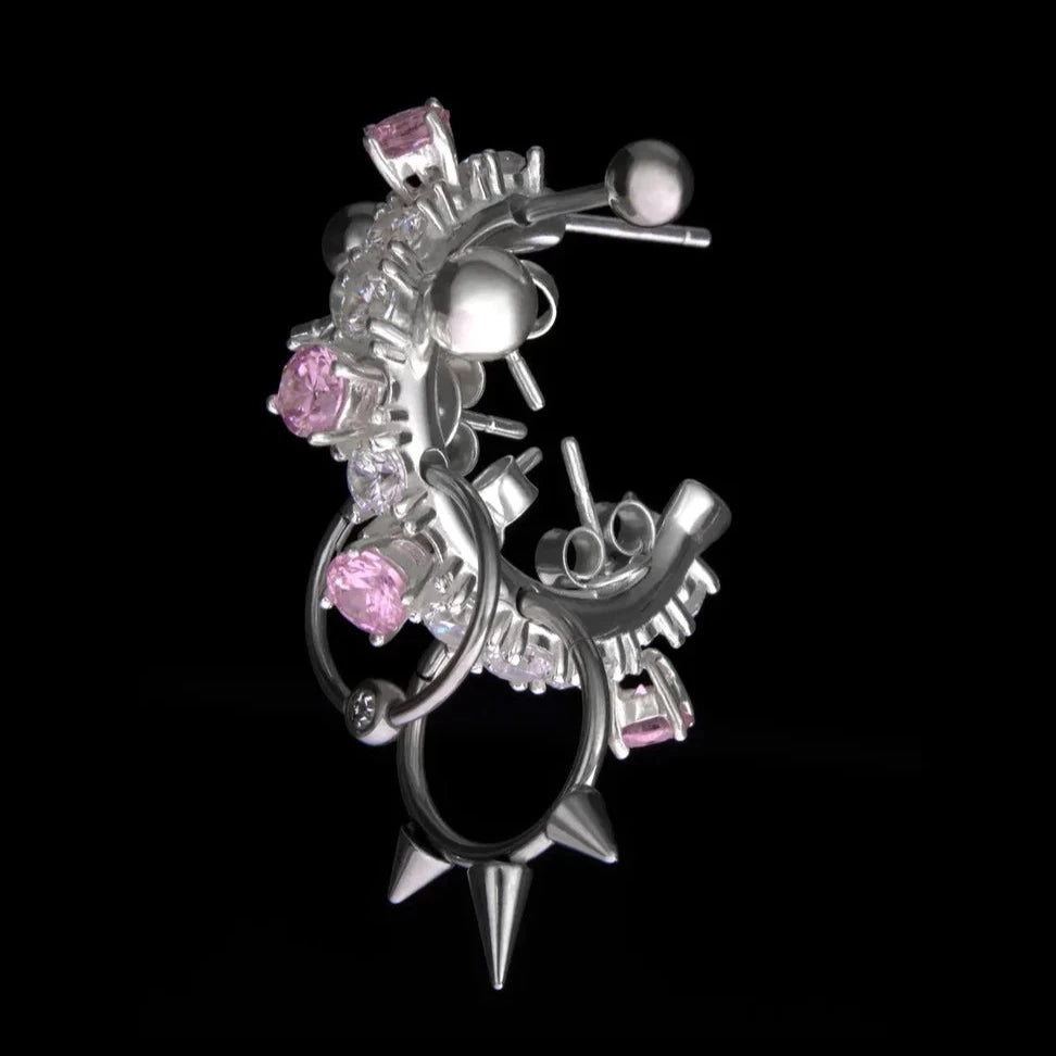 White Noise Earring / Shut Up