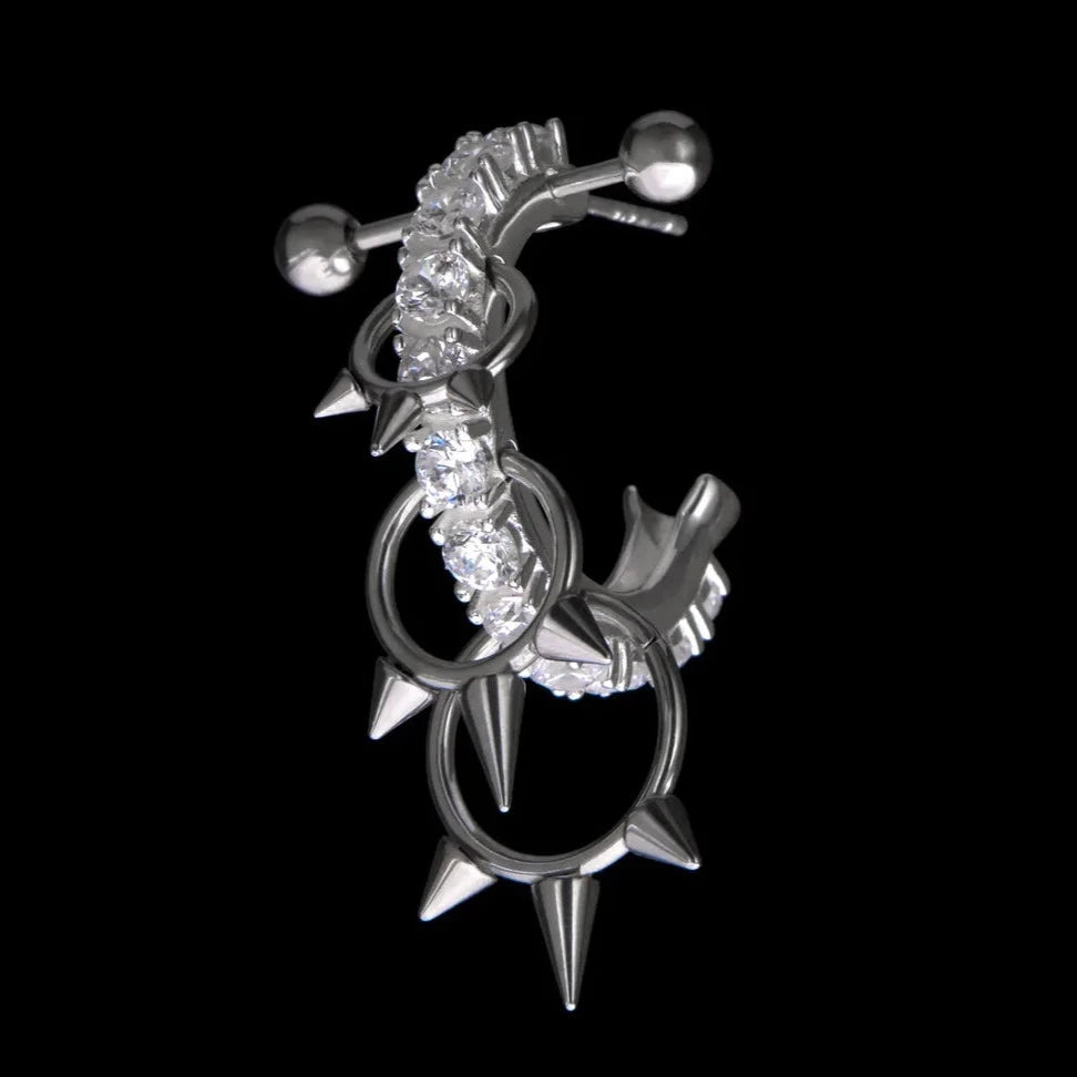 White Noise Earring / Hazard