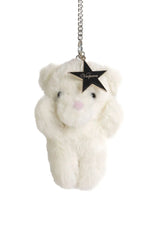 Teddy Bear Star Keychain