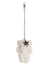 Teddy Bear Star Keychain