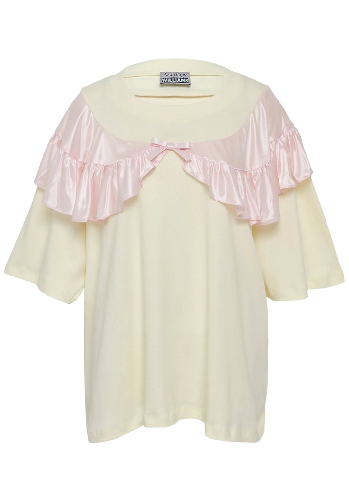 Curtain T-Shirt / Pink
