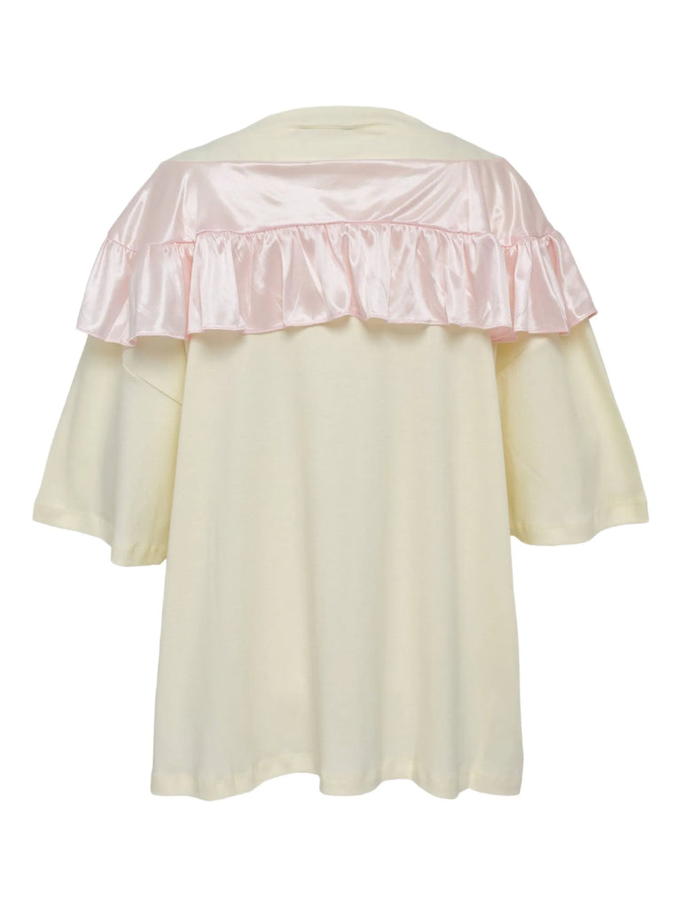 Curtain T-Shirt / Pink