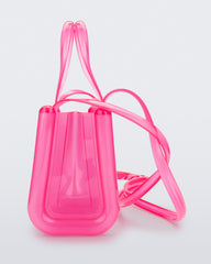 Small Jelly Shopper / Clear Pink