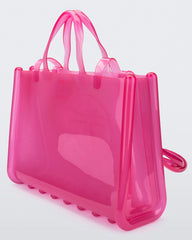 Large Jelly Shopper / Clear Pink [LAST ONE]