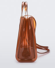 Large Jelly Shopper / Clear Brown