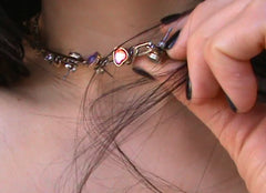 Earring Heart Necklace [LAST ONE]