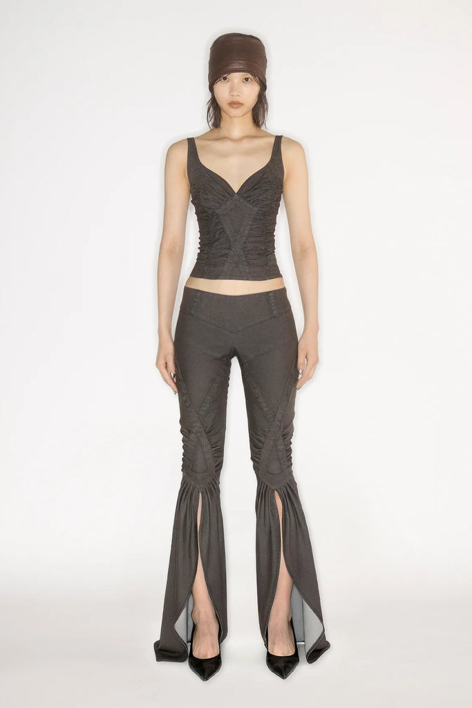Slit Tailback Pants