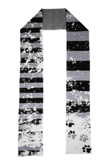 Graphic Scarf / Paw Print [LAST ONE]