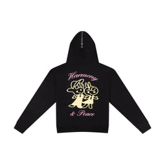 Harmony & Peace Butterfly Zip Hoodie [LAST ONE]