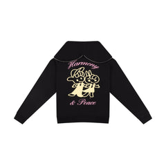 Harmony & Peace Butterfly Zip Hoodie [LAST ONE]