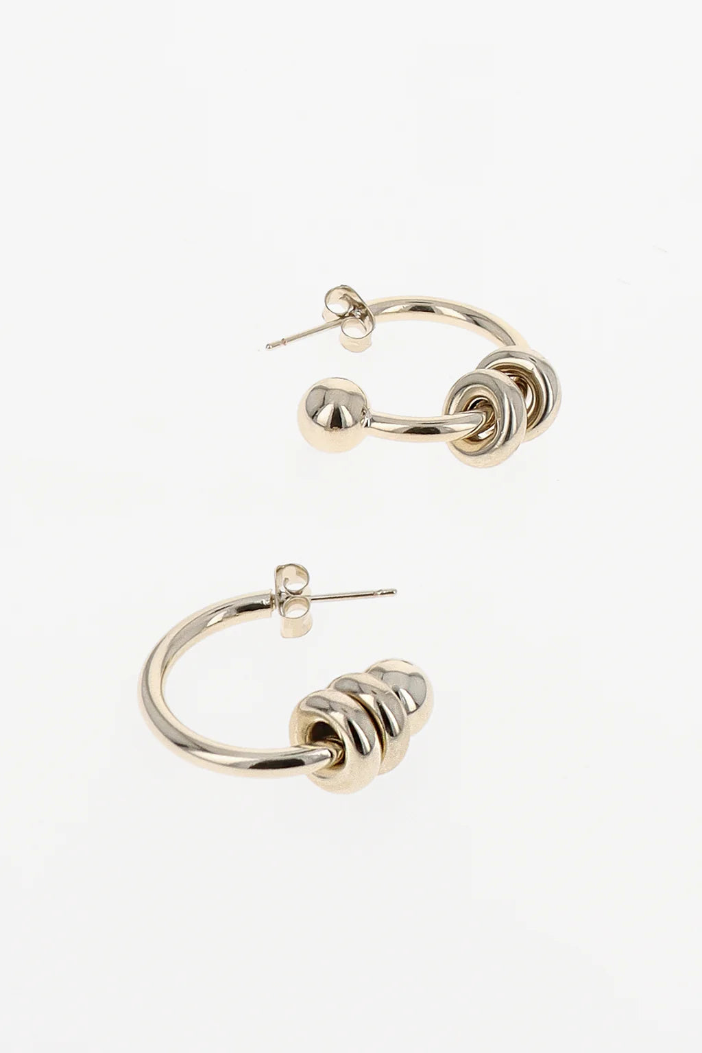 Justine Clenquet Alan Earrings / Gold | distal phalanx