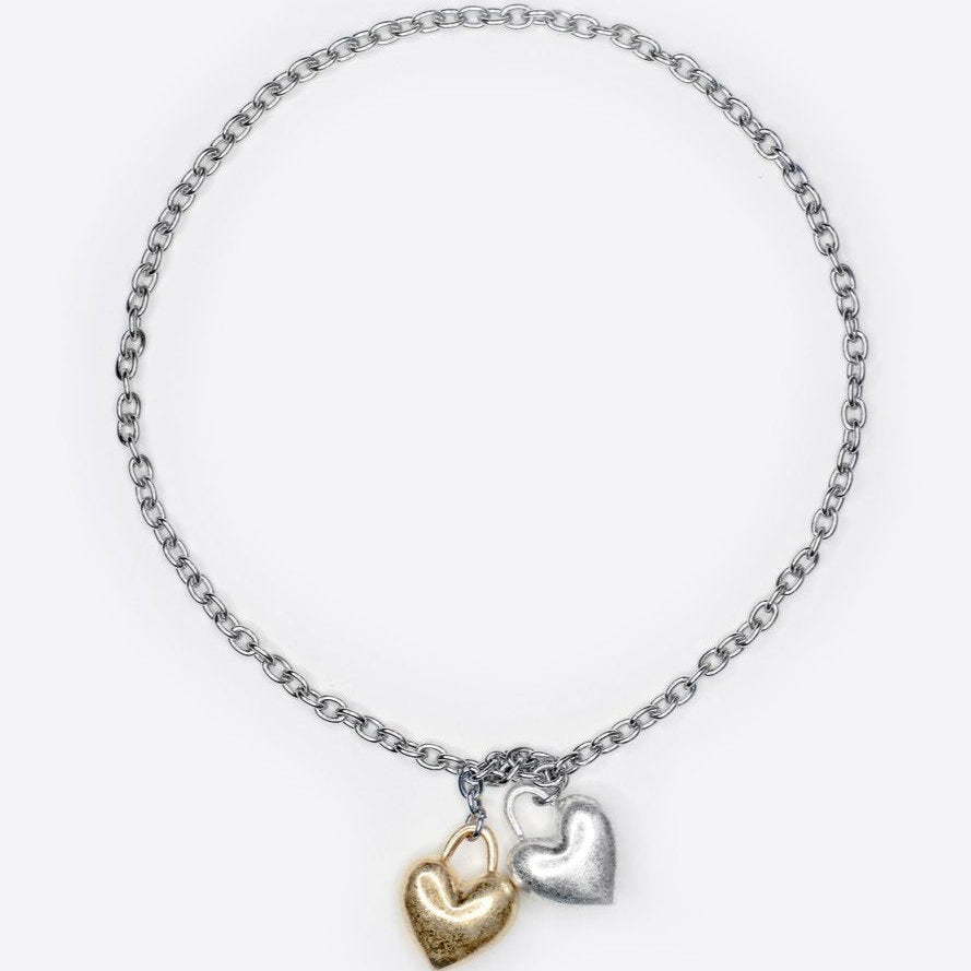 Entangled Hearts Necklace