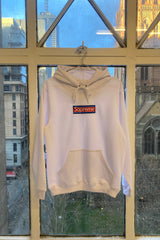 Box Logo Hoodie / Grey or White