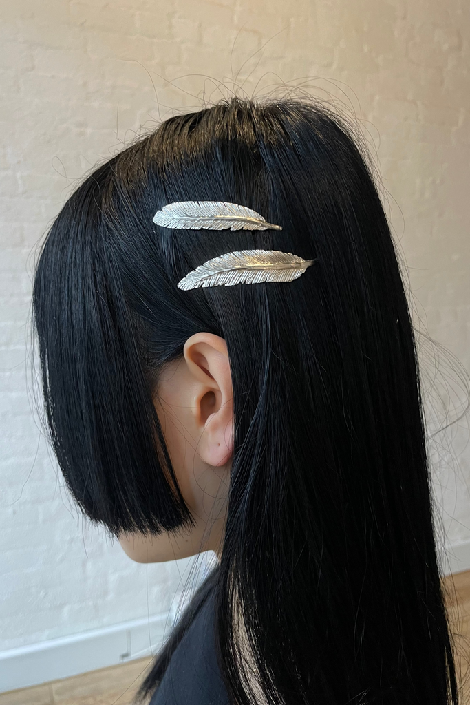Feather Hair Clip