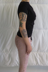 Falling Drape Top / Black or Navy