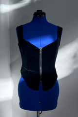 Jess Grindell Velvet Couture Corset | distal phalanx