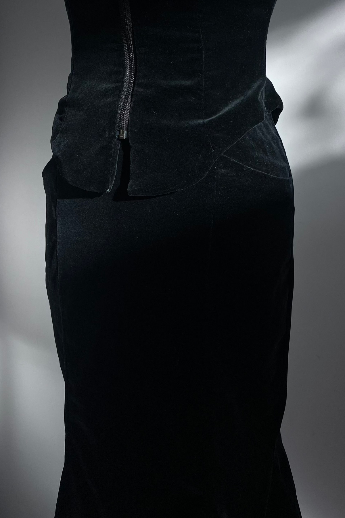 Jess Grindell Velvet Mermaid Skirt | distal phalanx