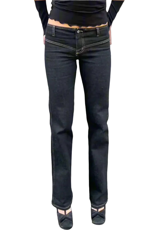 2002 Corset Jeans / Black