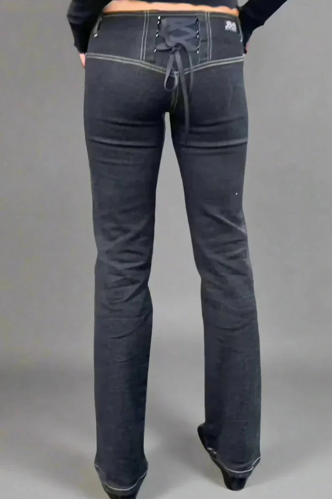 2002 Corset Jeans / Black