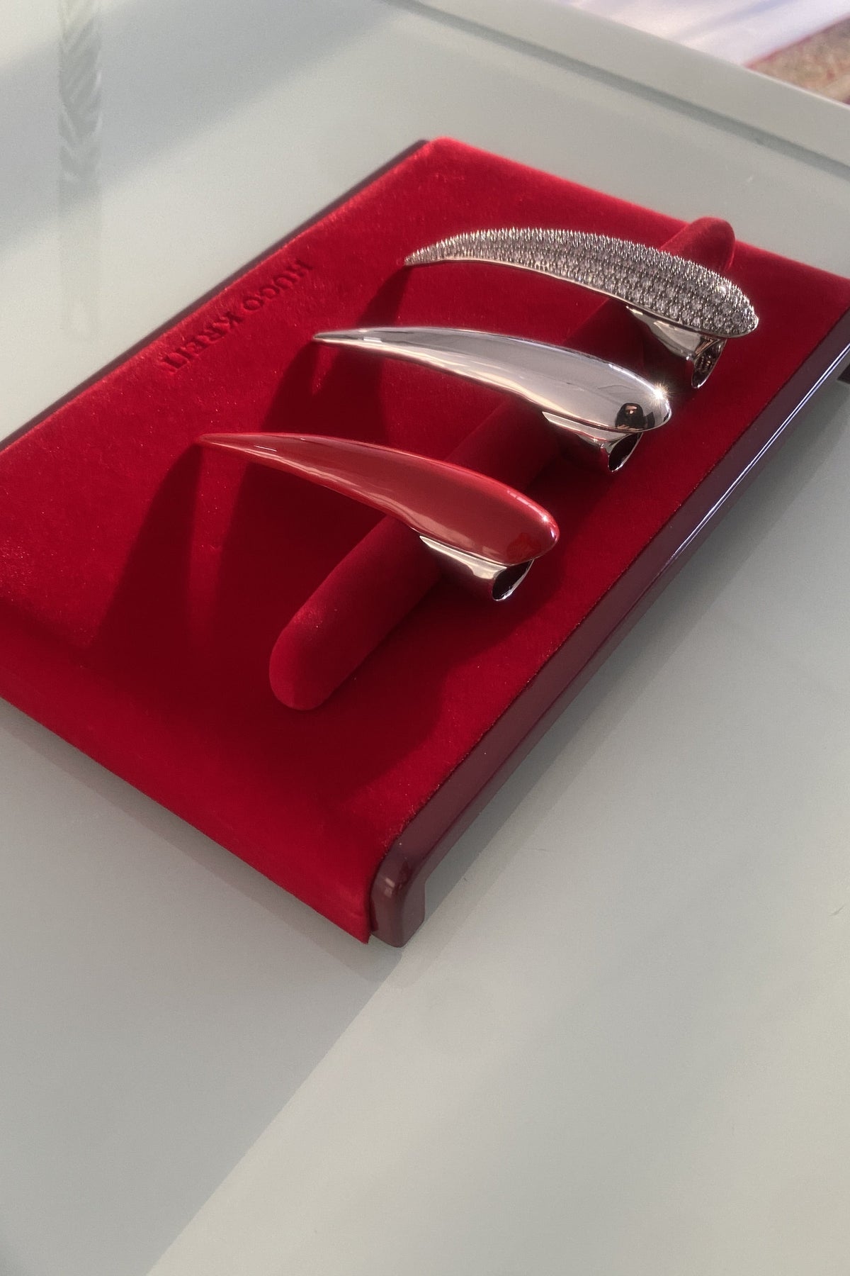 HUGO KREIT Nail Ring / Gem | distal phalanx