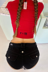 Tabby Shorts / Black [LAST ONE]