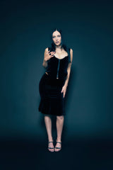 Jess Grindell Velvet Mermaid Skirt | distal phalanx