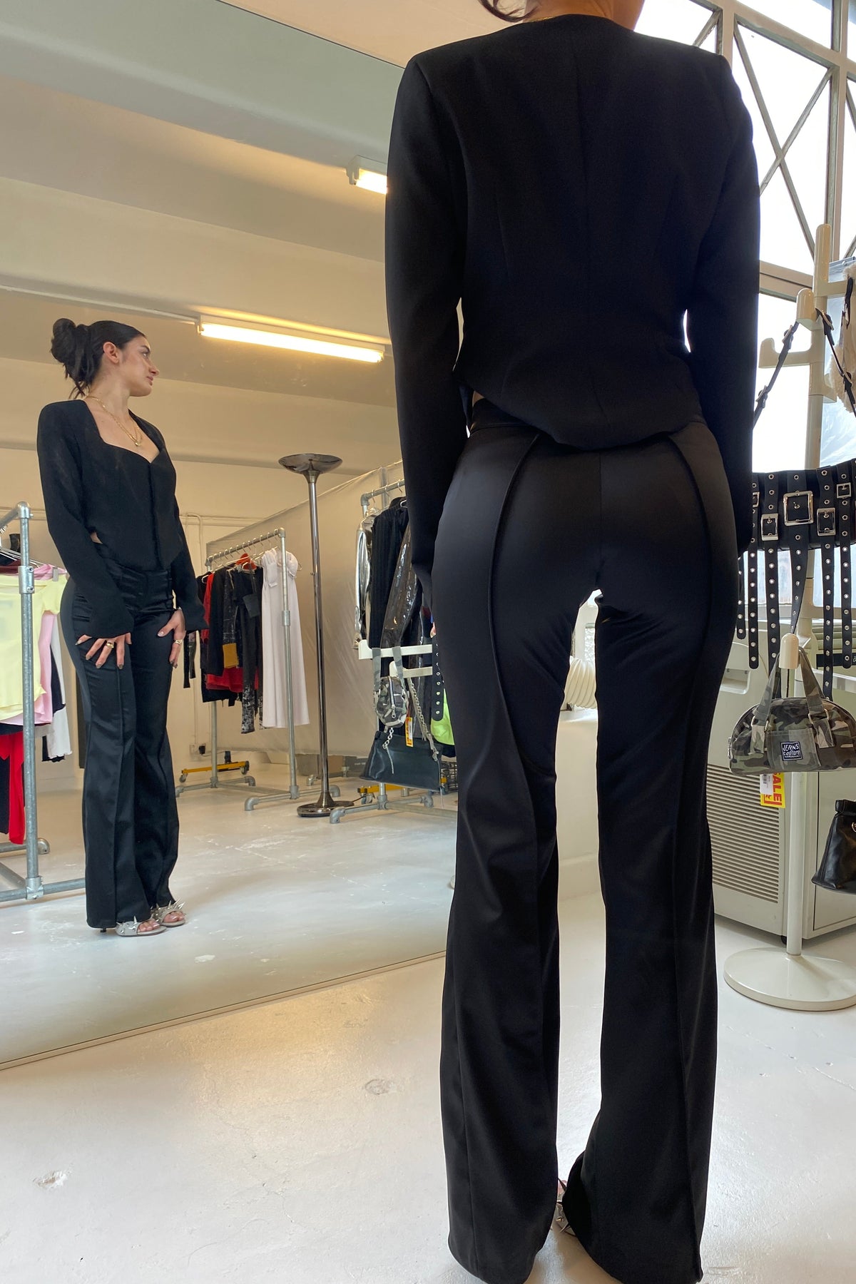 Jess Grindell Satin Trouser | distal phalanx