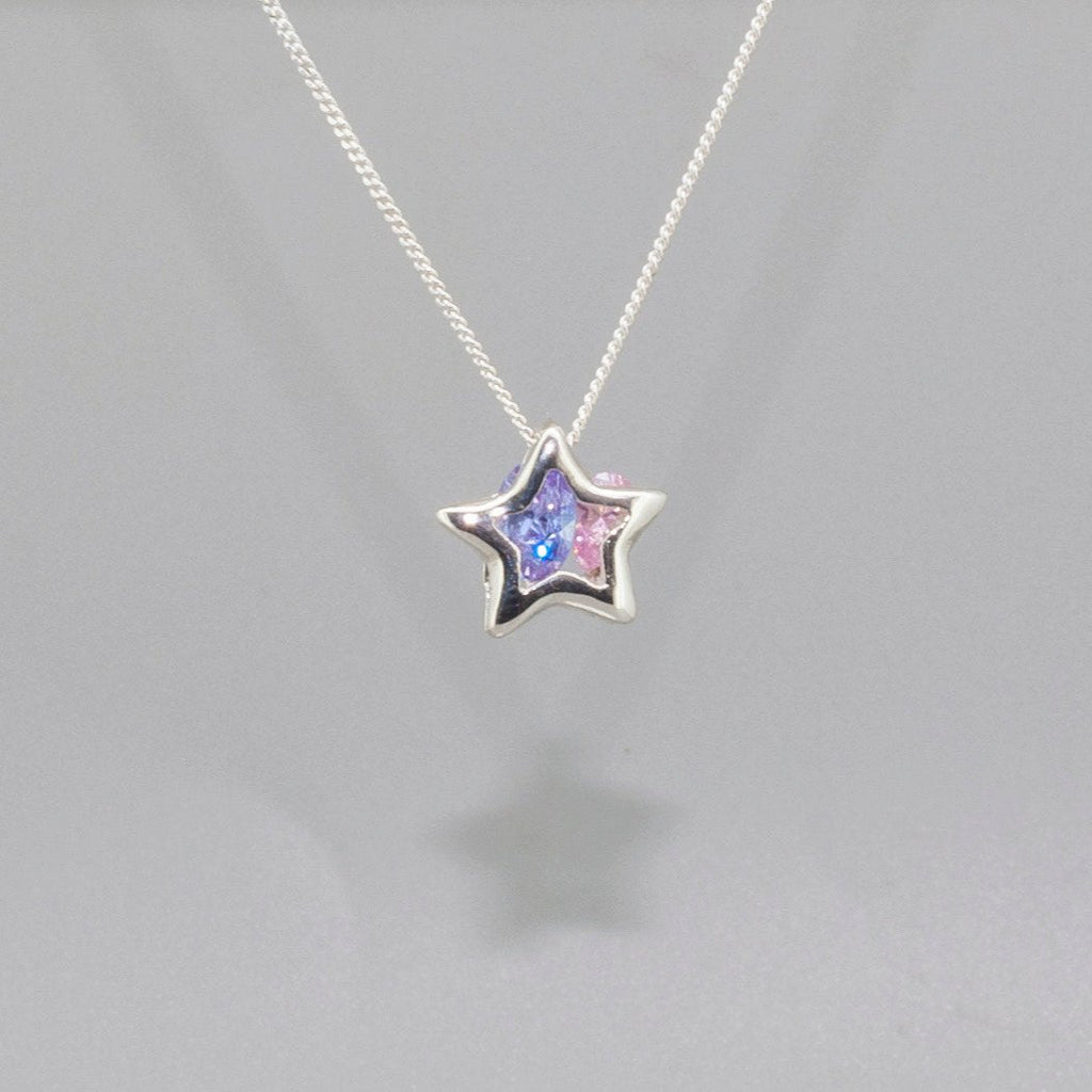 Twin Stars Necklace