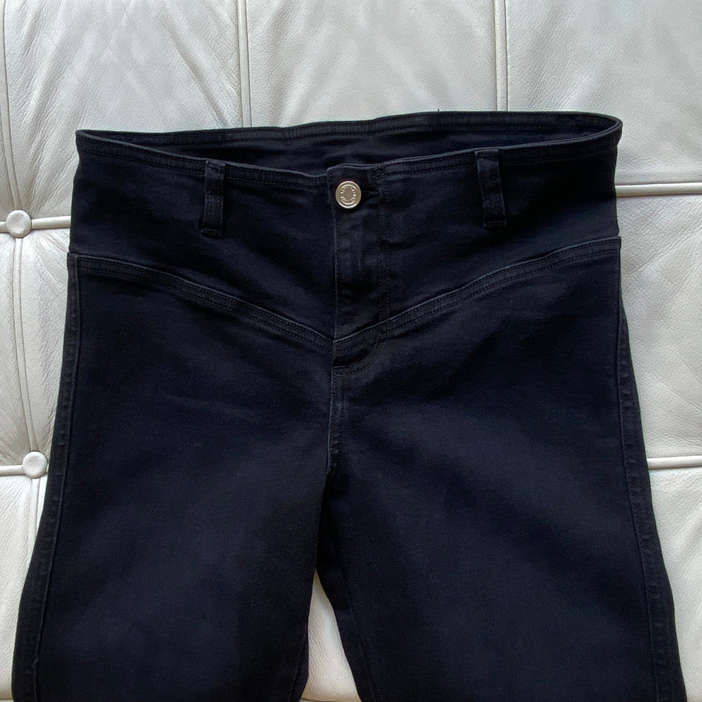 2002 Corset Jeans / Washed Black