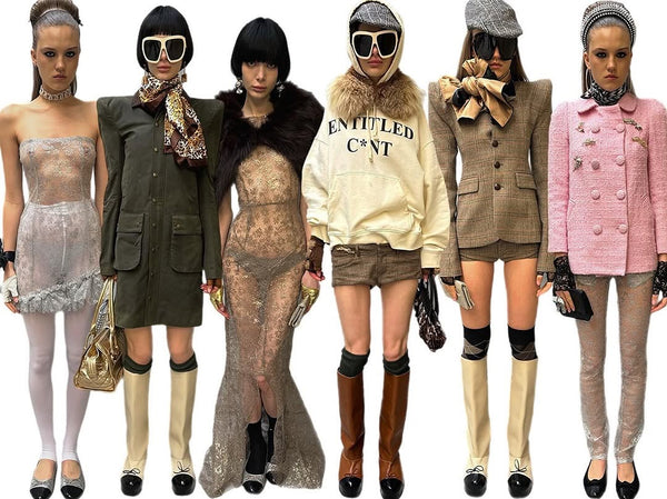 Frilly Tube Dress / Silver [LAST ONE]