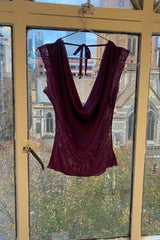 BYBL BY BETTINA LIANO Mercury Top / Wine, Black or Chocolate | distal phalanx