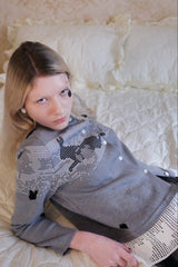 Bunny Cardigan / Grey [LAST ONE]
