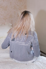Bunny Cardigan / Grey [LAST ONE]