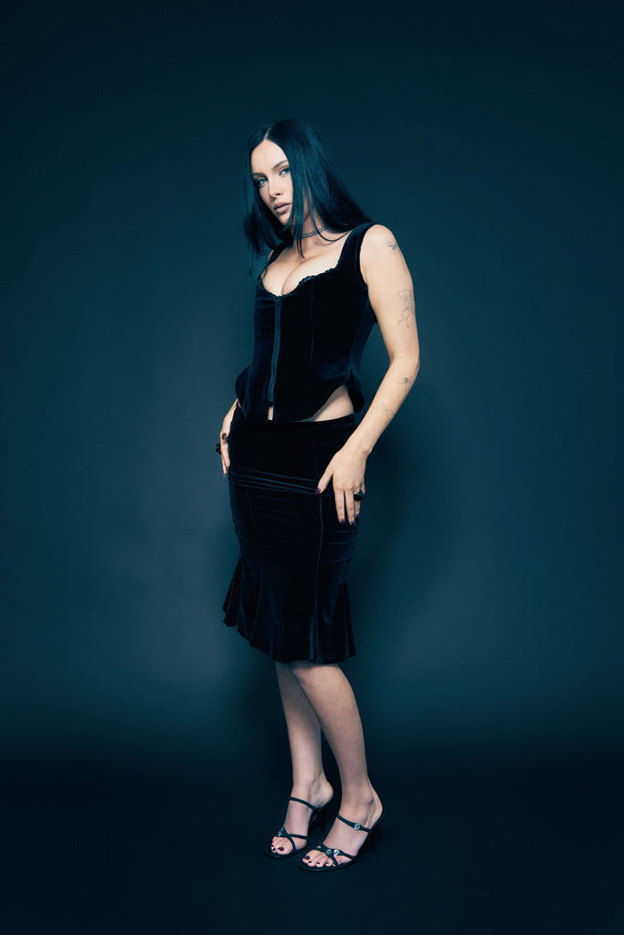 Velvet Mermaid Skirt