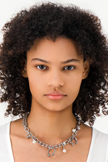 Justine Clenquet Holly Pearl Necklace | distal phalanx