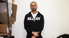 Spellout Zip Hoodie