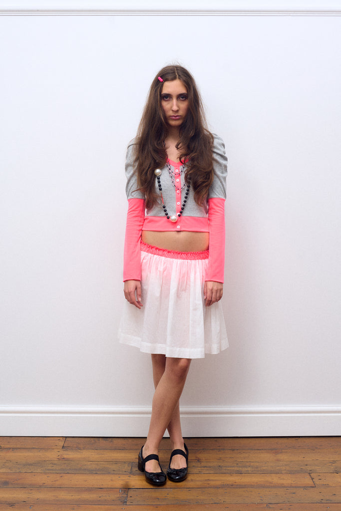 Canteen Skirt / White