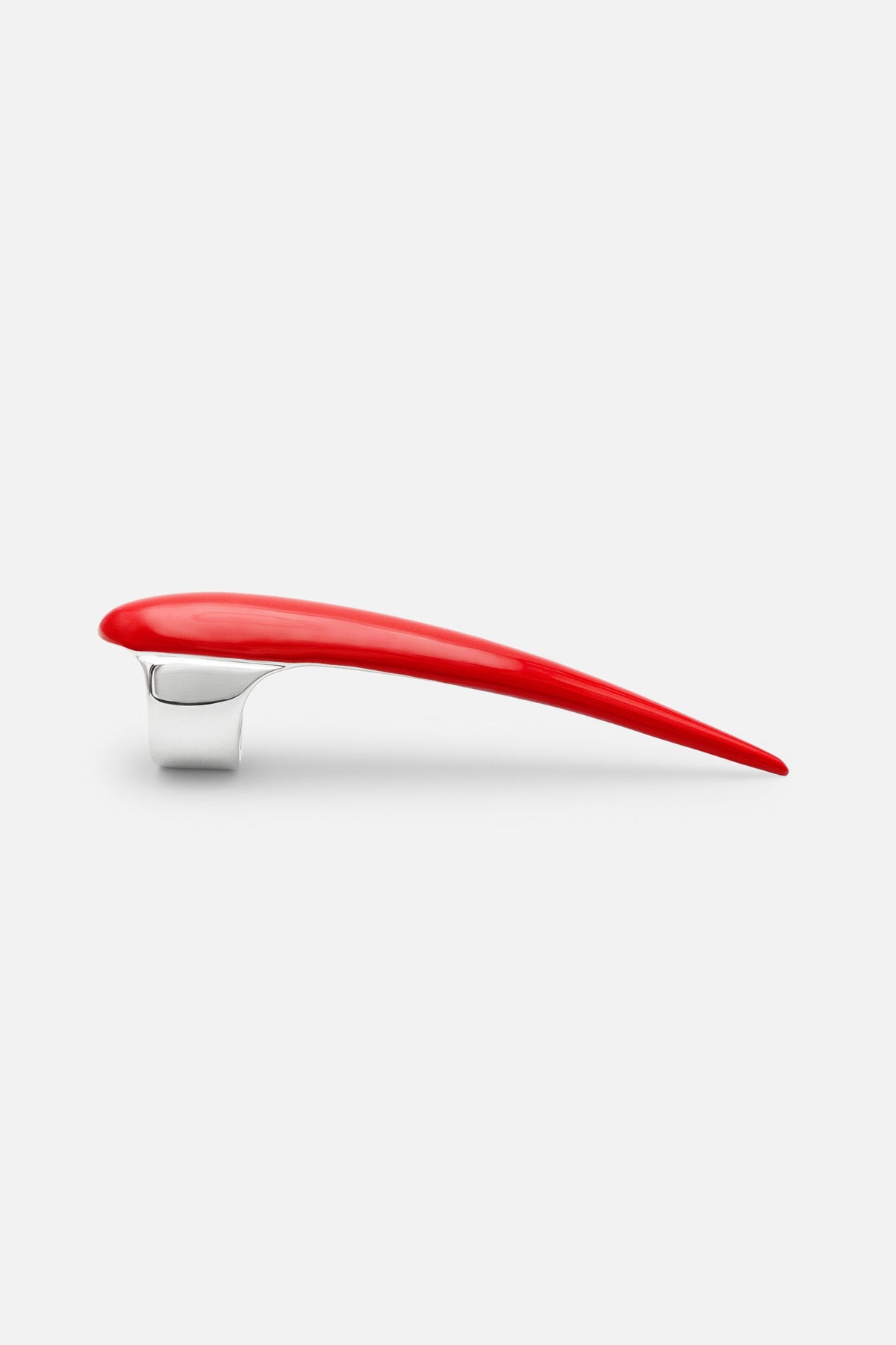 HUGO KREIT Nail Ring / Red | distal phalanx