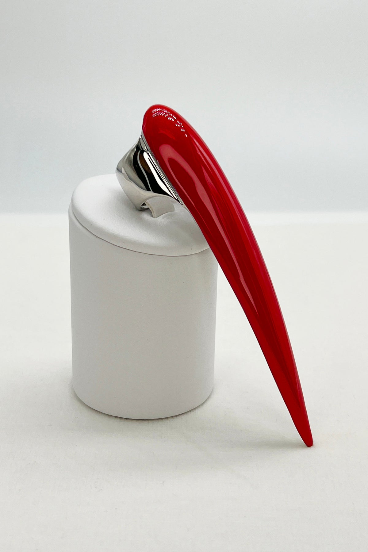 HUGO KREIT Nail Ring / Red | distal phalanx