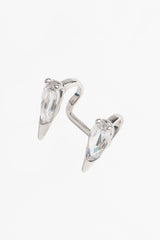 Alan Crocetti Sharp Viper Ear Mouth Cuff Clear | distal phalanx